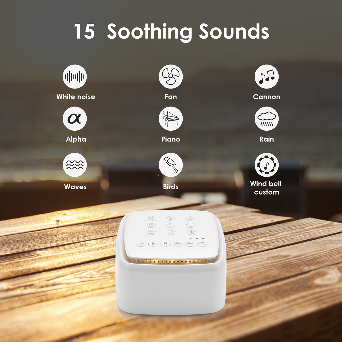 White Sound Machine Plus- USB Type C