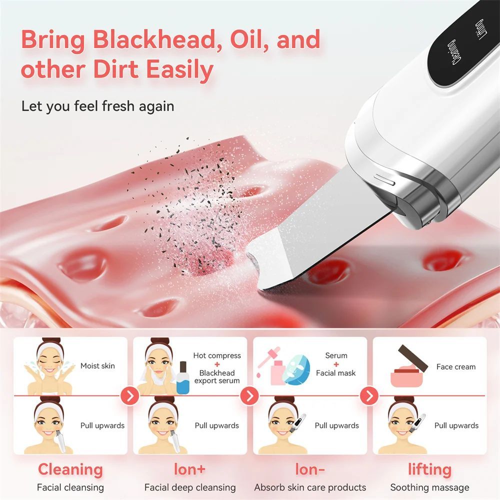 Ultrasonic Face Cleansing - USB Type C