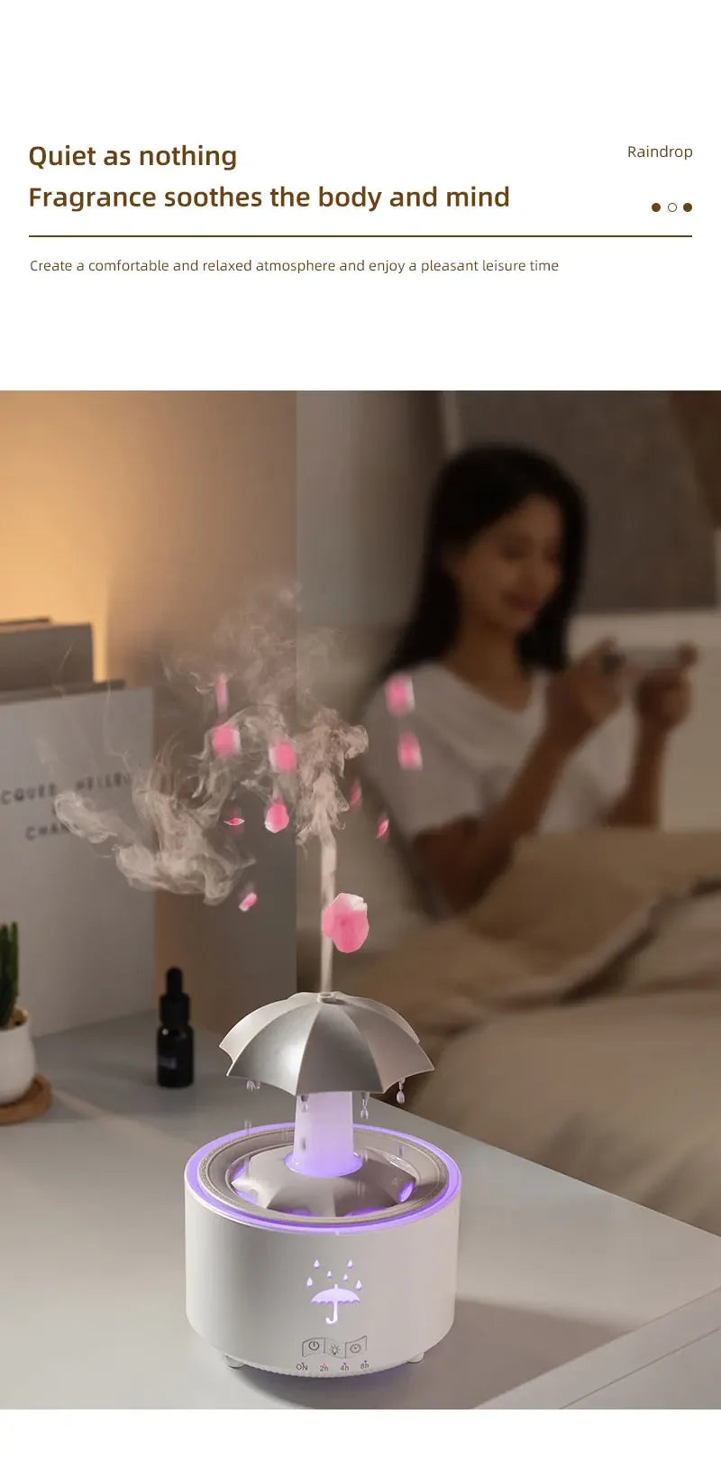 Umbrella Water Drop Air Humidifier