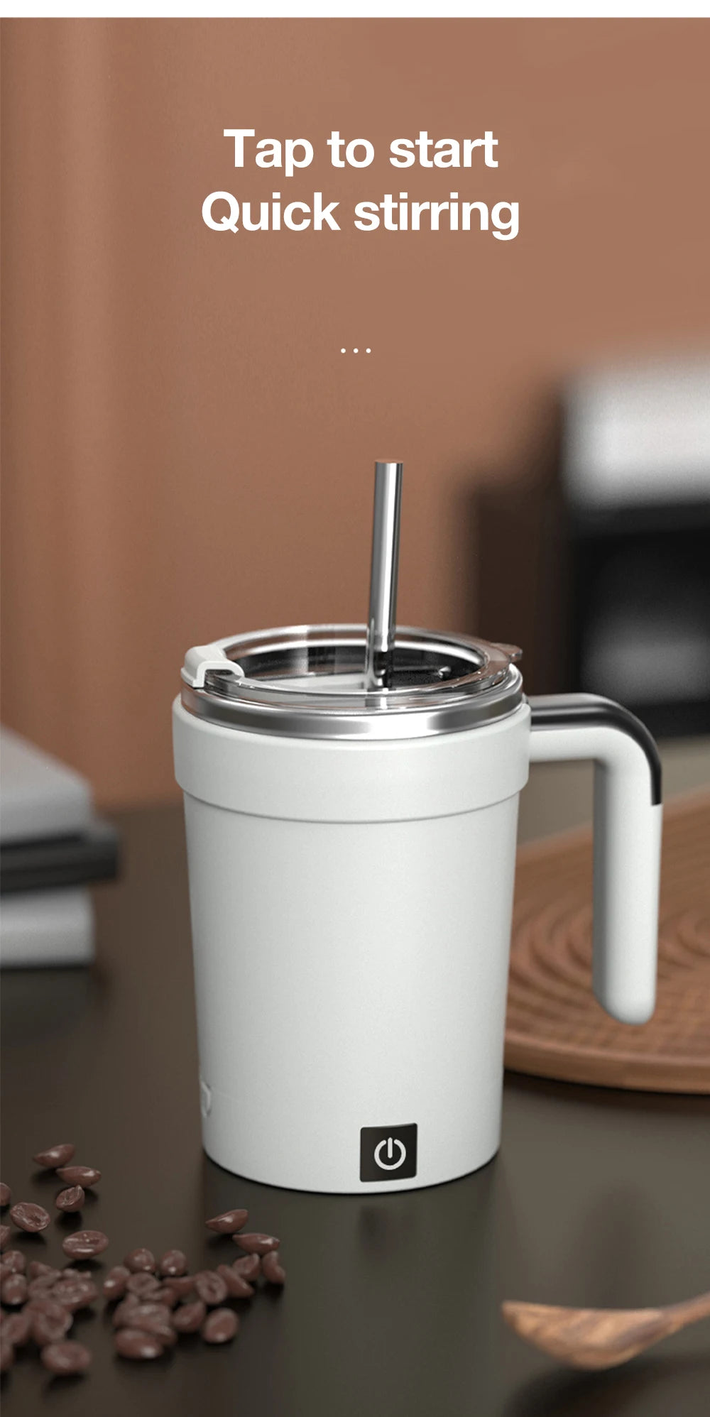 Smart Automatic Self-Stirring Mug