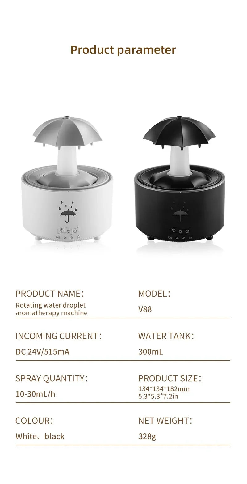 Umbrella Water Drop Air Humidifier