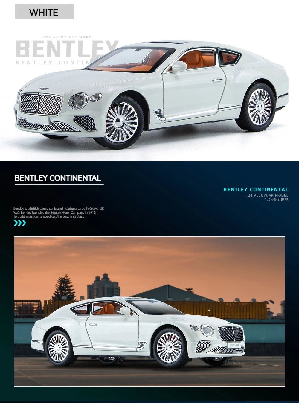 Continental GT 1:24 Premium Car Model