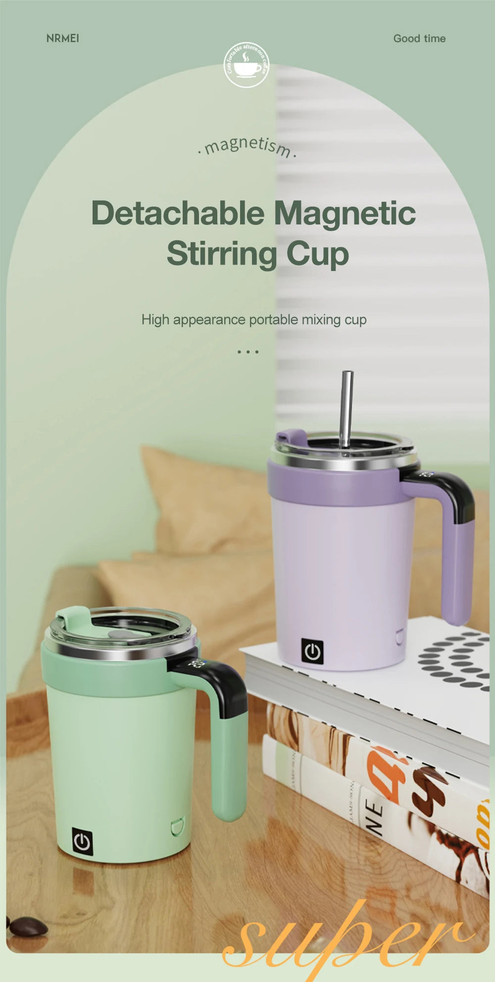 Smart Automatic Self-Stirring Mug