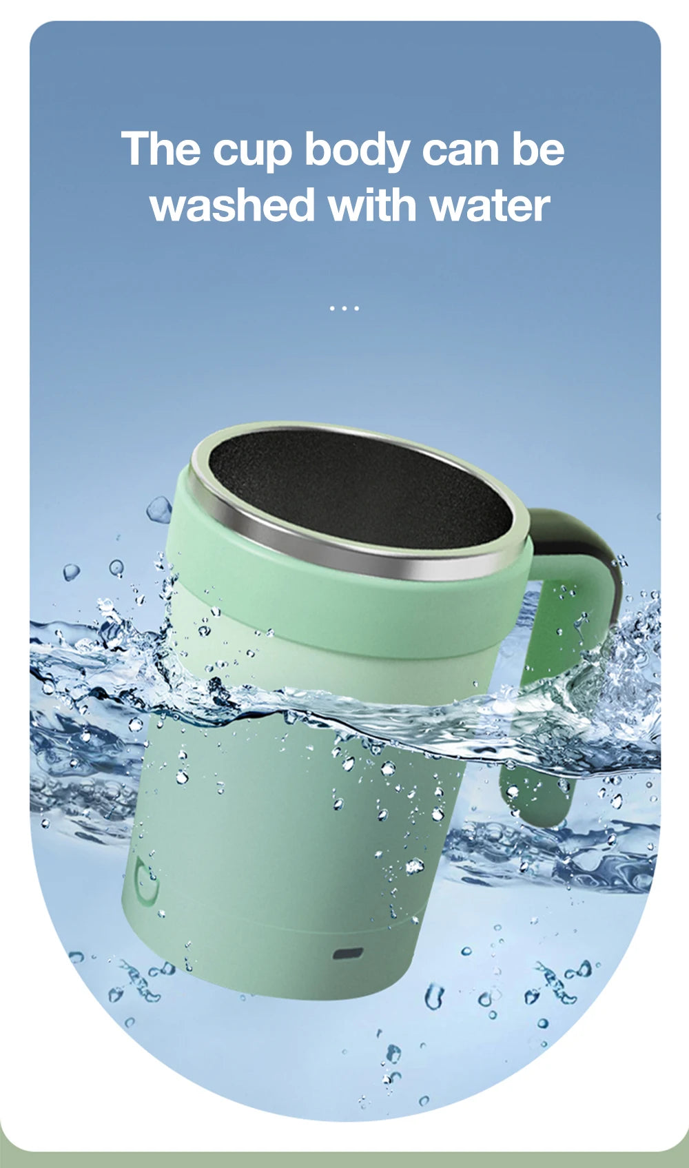 Smart Automatic Self-Stirring Mug