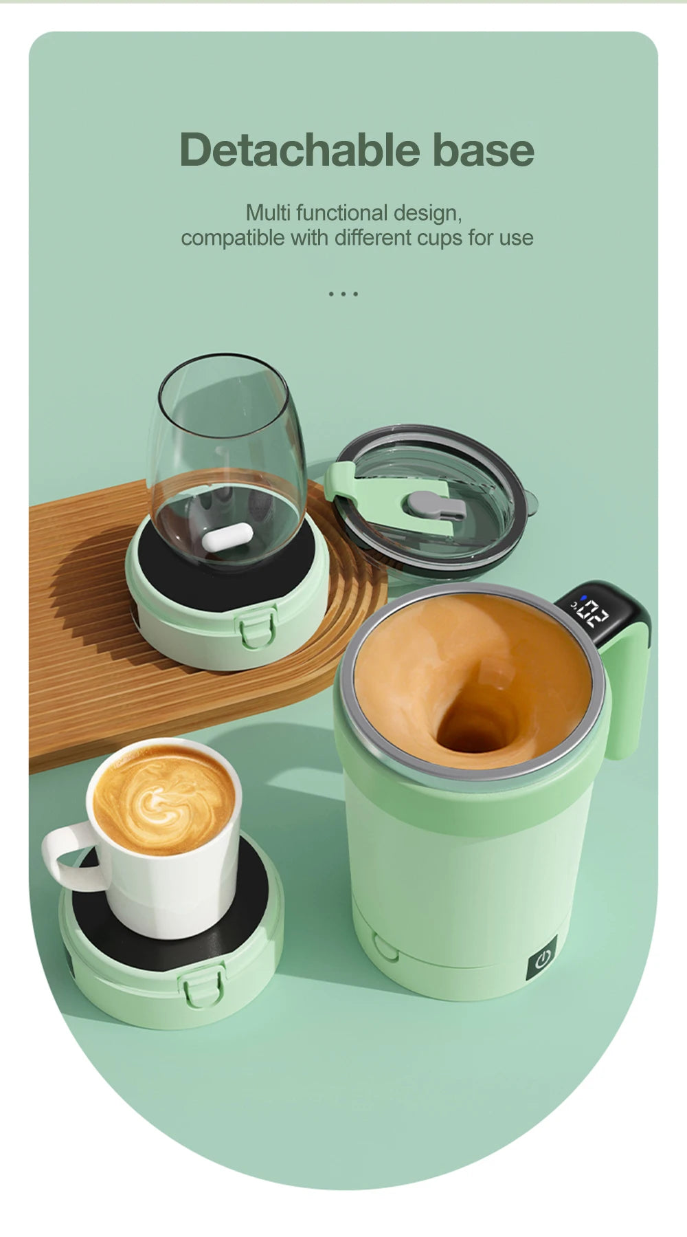 Smart Automatic Self-Stirring Mug