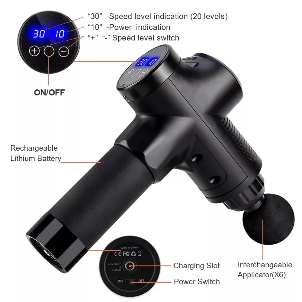 Gun Fascial Electric Massager