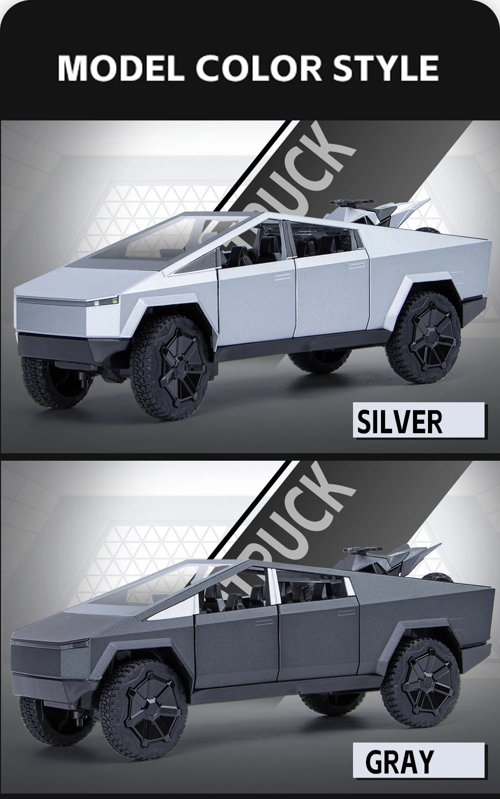 Tesla Cybertruck 1:24 Premium Car Model