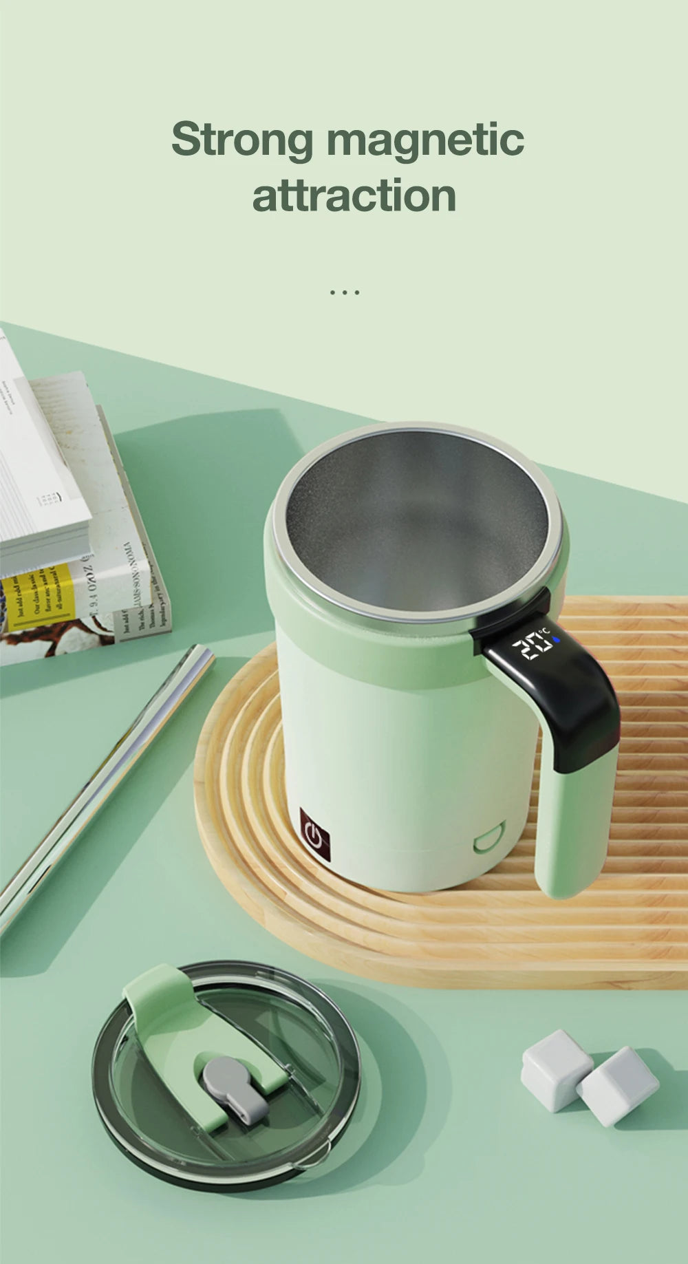 Smart Automatic Self-Stirring Mug