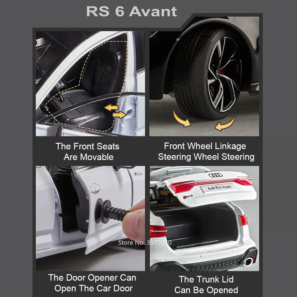 Audi RS6 1:18 Premium Car Model