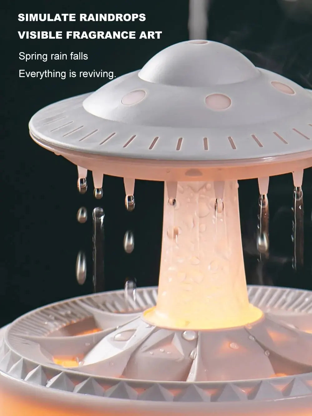 UFO Humidifier Aromatherapy Diffuser Lamp