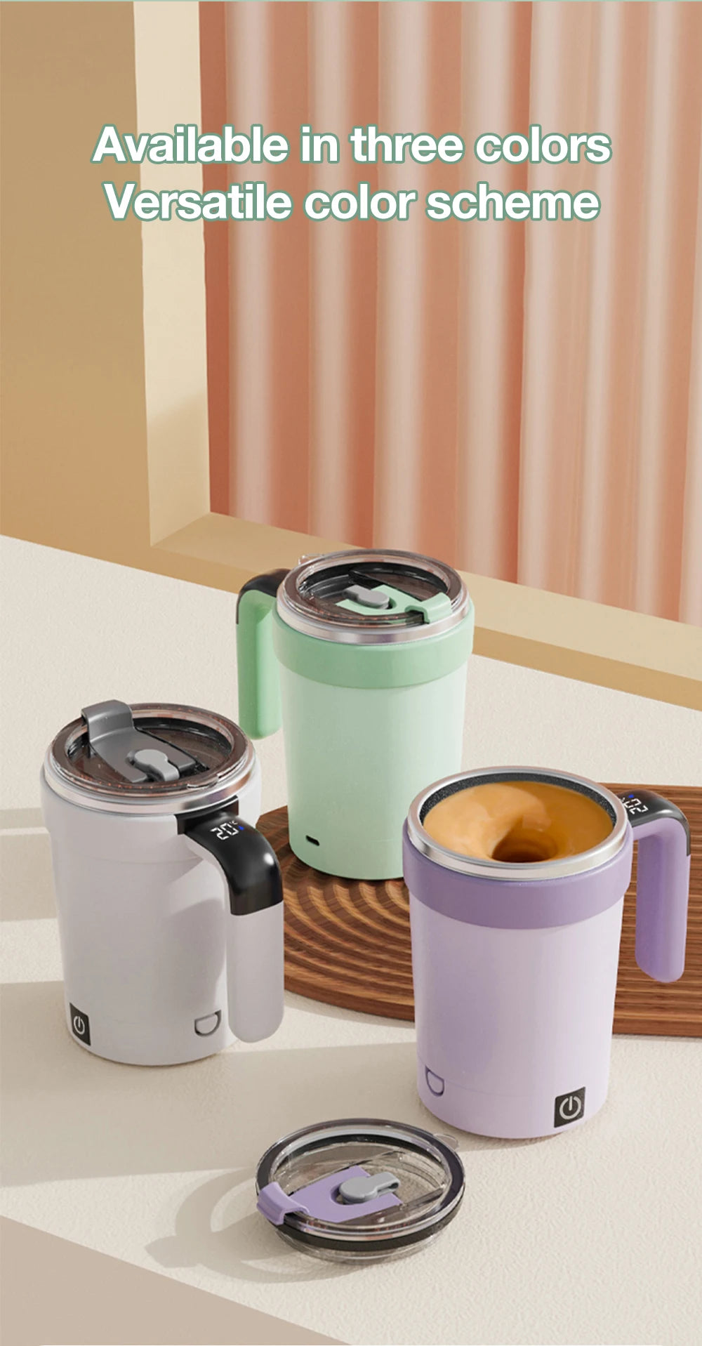 Smart Automatic Self-Stirring Mug