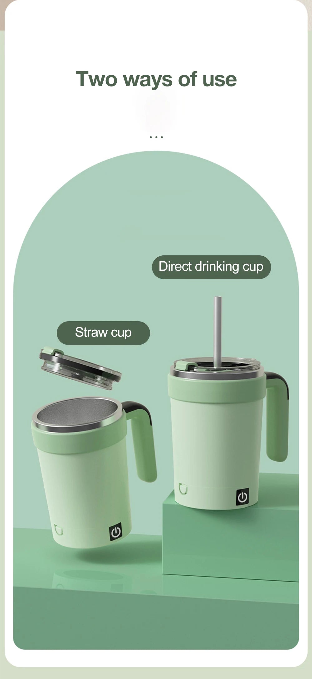 Smart Automatic Self-Stirring Mug