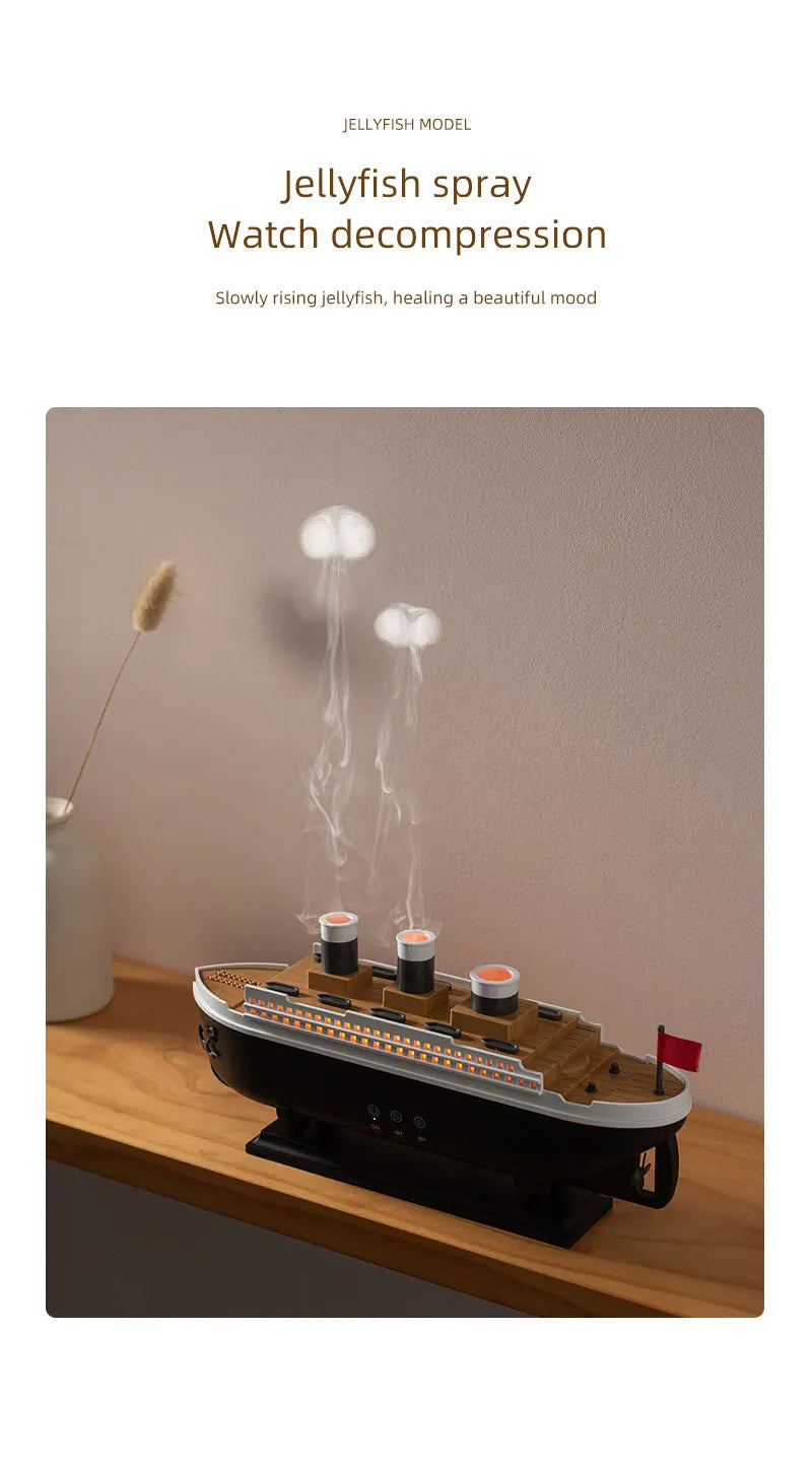 Titanic Ultrasonic Humidifier & Aroma Diffuser