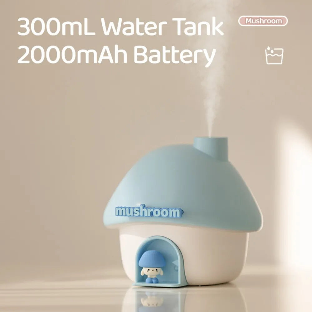 Mushroom Cute House Air Humidifier