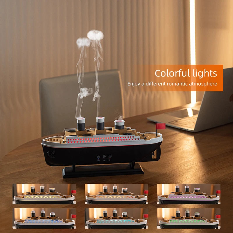 Titanic Ultrasonic Humidifier & Aroma Diffuser