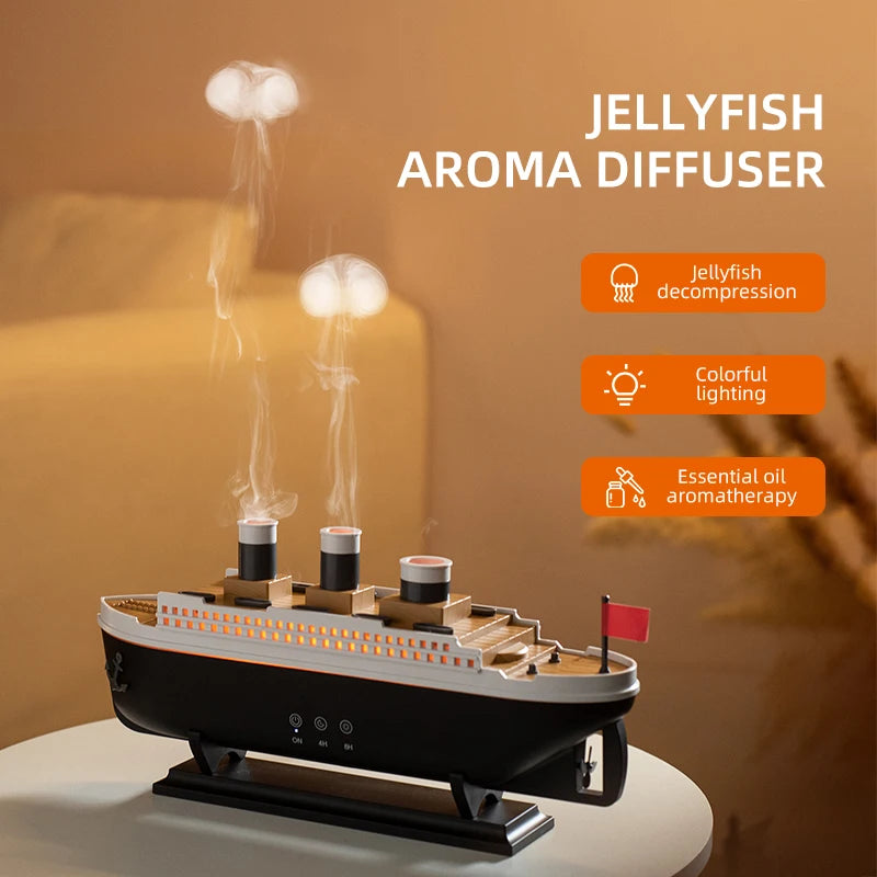 Titanic Ultrasonic Humidifier & Aroma Diffuser