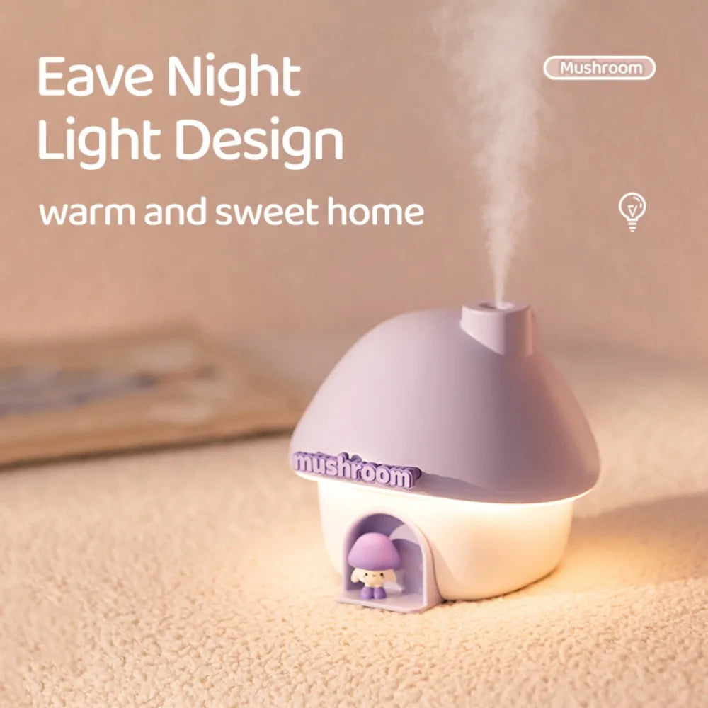 Mushroom Cute House Air Humidifier