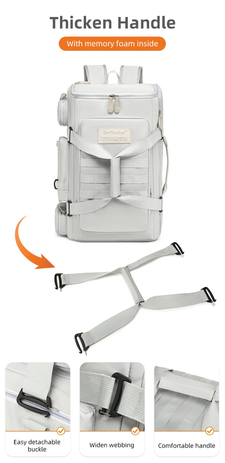 Scione Travel Backpack