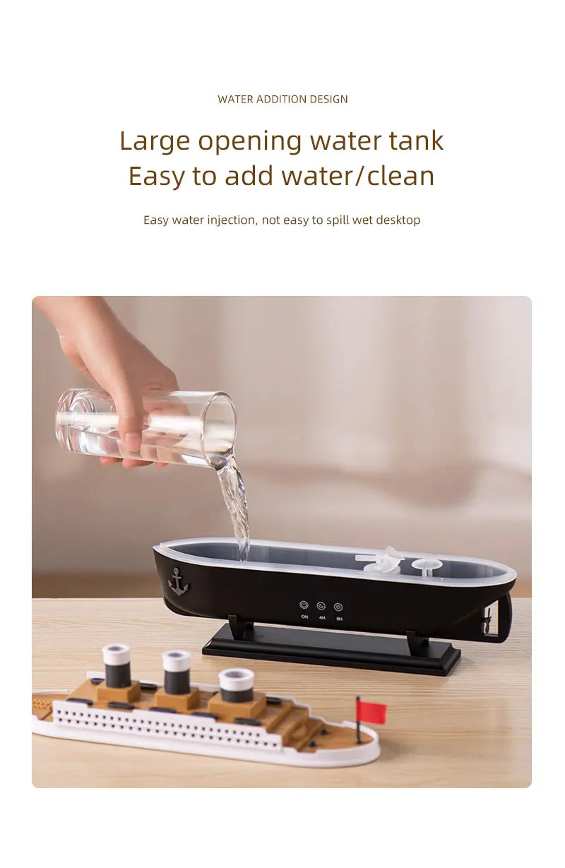 Titanic Ultrasonic Humidifier & Aroma Diffuser