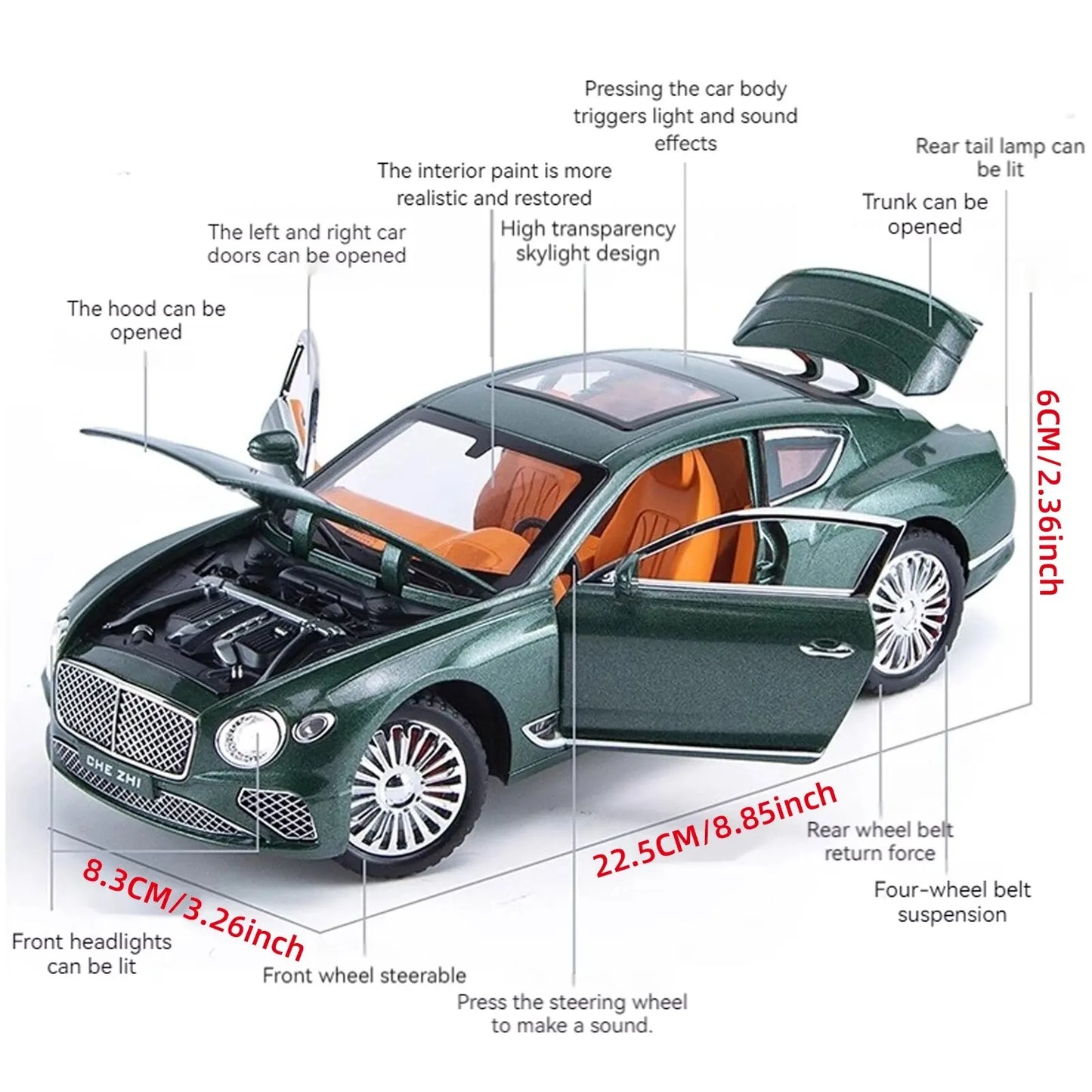 Continental GT 1:24 Premium Car Model