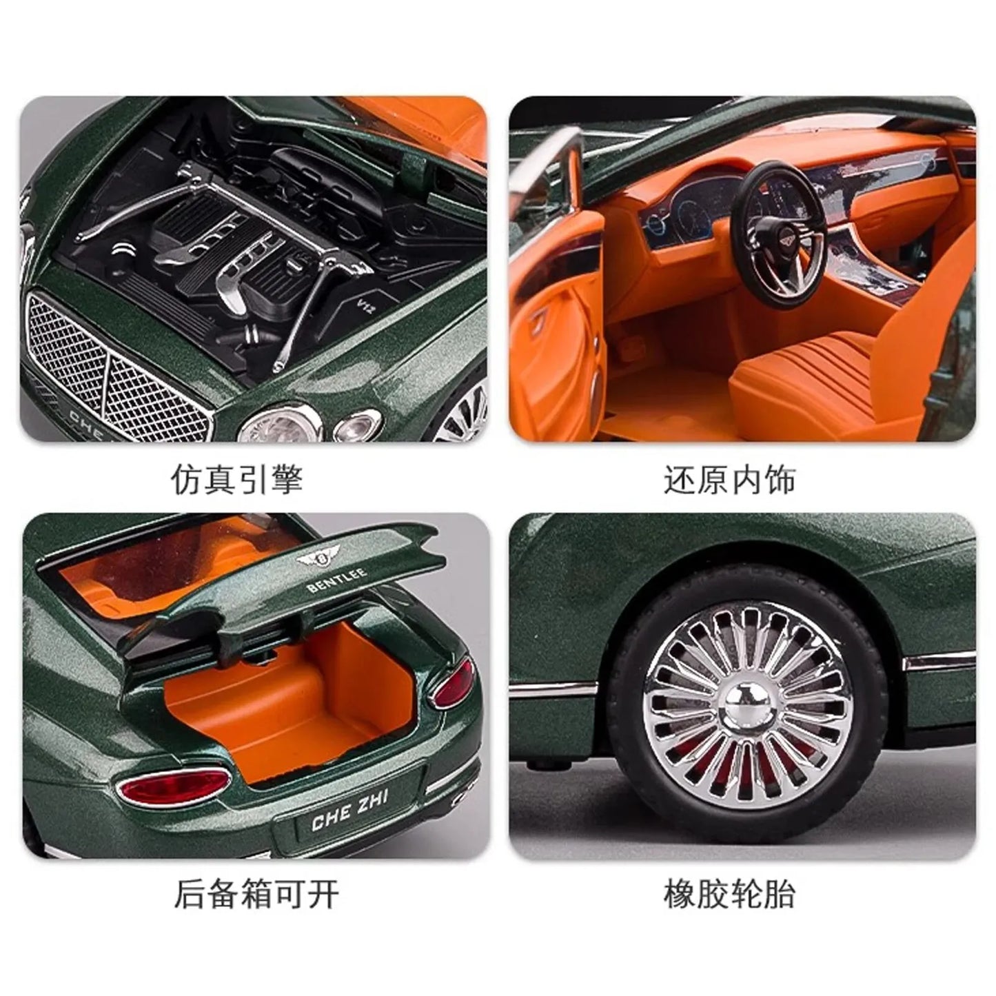 Continental GT 1:24 Premium Car Model