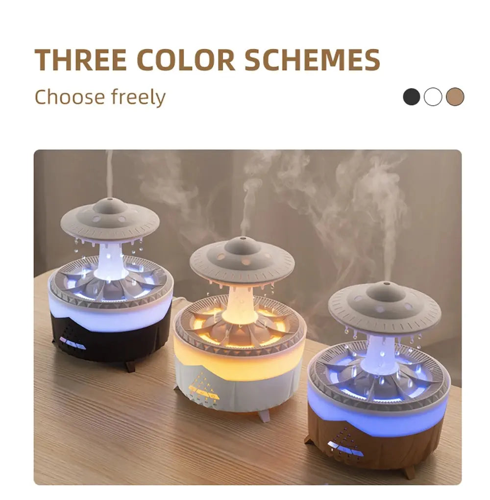 UFO Humidifier Aromatherapy Diffuser Lamp